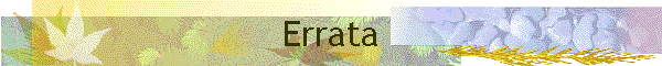 Errata