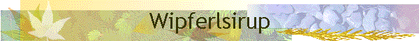 Wipferlsirup
